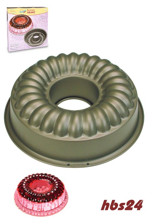 Backform Kranz gewellt 28 cm - hbs24
