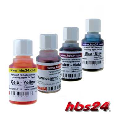 Liquid food coloring concentrates by hbs24