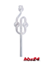 Gäraufsatz Glas 2 Kugeln + Füllkugel 10 mm