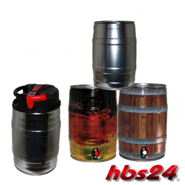 5 L Partyfässer mini Kegs by hbs24