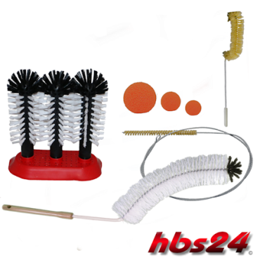 Cleaning brushes for equipment bottles and sterilization by hbs24