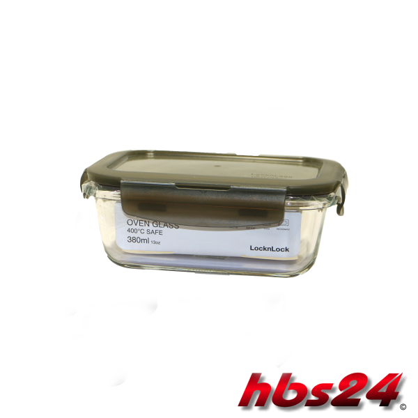 Lock & Lock Boroseal Rechtecckig 380 ml LLG422G - hbs24