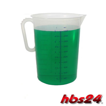 Messbecher 0,5 Liter Haushaltswaren Winzereibedarf von hbs24