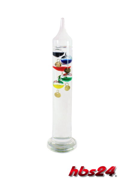Gallileo Thermometer 33 cm Color Mix - hbs24