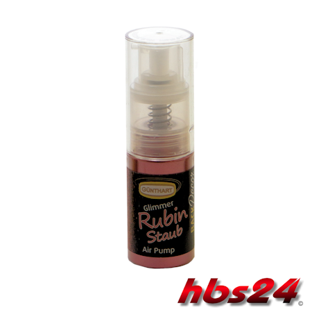 Rubinrot Staub Glimmer Pumpspray 10 g hbs24