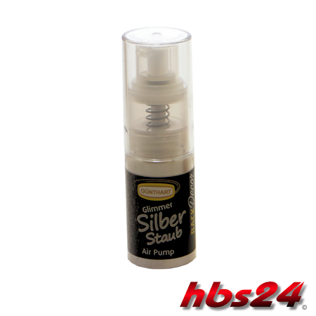 Silber Staub Glimmer Pumpspray 10 g hbs24