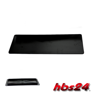 cake board rectangular black