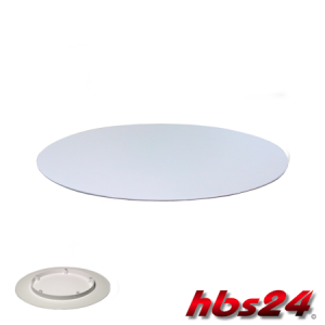 cake board round white