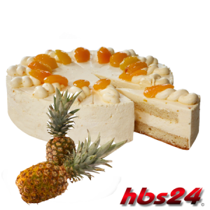 Cream cake base pinapple