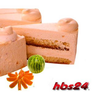 Beispieltorte Melonen Sahnetorte - hbs24