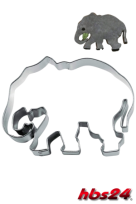 Ausstechform Elefant 6 cm Edelstahl - hbs24