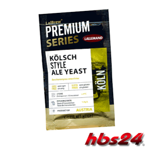 Trocken Bierhefe Köln 11 g für Biere im traditionellen Kölsch Stil hbs24