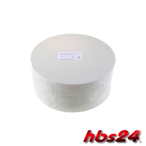 manual pressure filters fine K10 pads round 222 mm 