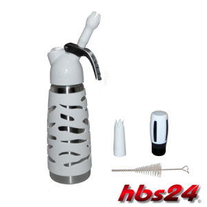 Dessert Whip PLUS 0,5 L weiss Sahnespender by hbs24