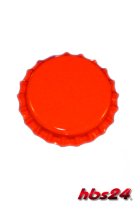 Kronenkorken Orange 26 mm - hbs24