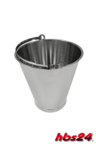 Milcheimer aus Edelstahl 15 Liter - hbs24