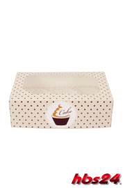 Muffinbox für 6 Muffins Dekorset Swing - hbs24