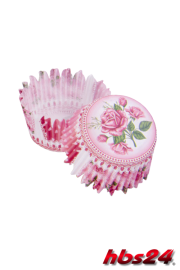 Papier Backförmchen Rosengarten - hbs24