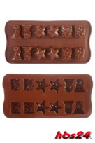 Silikon Pralinenform Weihnachten - hbs24