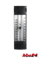 Thermometer Maxima-Minima schwarz - hbs24