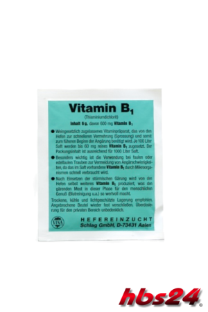 Vitamin B1 - 6 g - hbs24