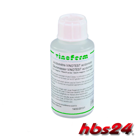 Säure Indikator Vinotest 100 ml