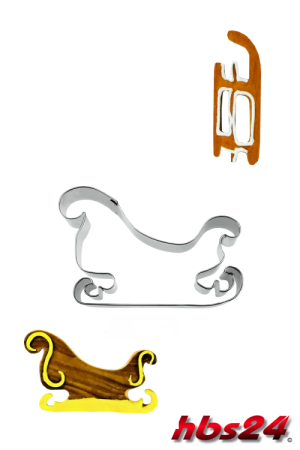 Schlitten Ausstechformen 