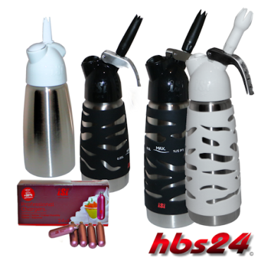 Cream Dispenser - Cream Siphon - Cream Capsules by hbs24