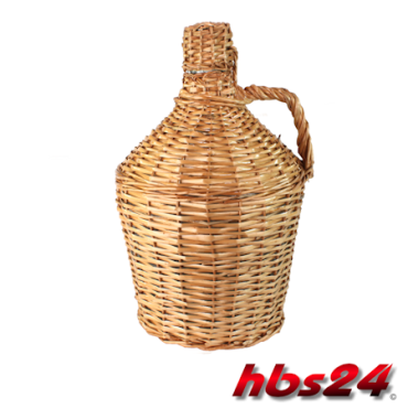 Demijohn Glasballon Korbflasche 10 Liter