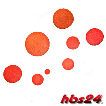 Sponge rubber balls for pipe and hose cleaning