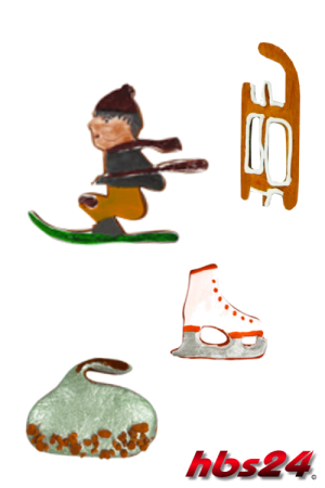 Ausstechformen Wintersport