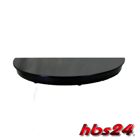 half cake board round black