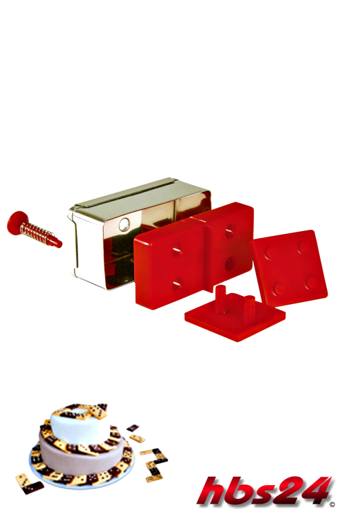 Dominosteine Ausstechformen Ausstecher Set  15 tlg. - hbs24