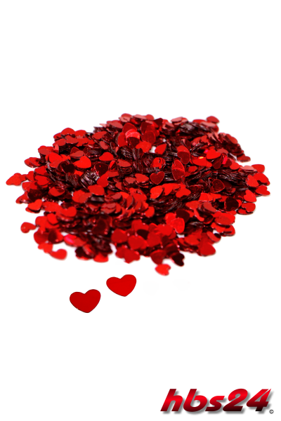 Streuherzen Rot 18 g - hbs24