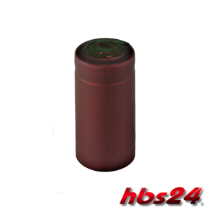 Anschrumpfkapseln bordeaux metallic 34/73 mm - hbs24