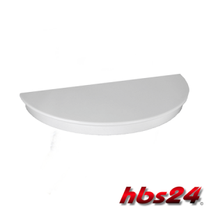 half cake board round white