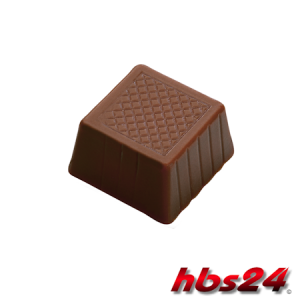 Pralinenhohlkörper Carreschale Vollmilch - hbs24