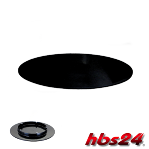cake board round black