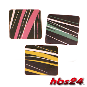 Schoko Aufleger Weihnachten modern Art  Zartbitter 24 St hbs24