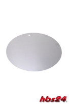 Tortenscheibe aus Aluminium 280 mm - hbs24