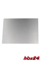 Tortenscheibe aus Aluminium rechteckig 43 x 32 cm - hbs24
