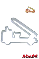 Feuerwehr Auto Ausstechform