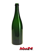 Champagnerflasche massonggrün 0,75 Liter - hbs24