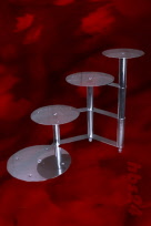 Edelstahl Tortenständer 4 Etagen individuel - hbs24
