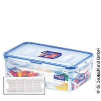 Lock & Lock Frischhaltebehälter 1 Liter mit Sieb - hbs24