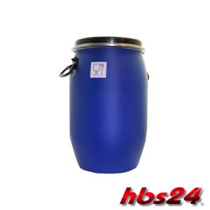 Universal Kunststoff Fass blau 60 Liter hbs24