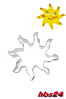 Sonne Ausstechform 8 cm
