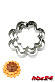 Terrassen Ausstecher Set Blume klein - hbs24