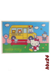 Tortenaufleger Hello Kitty Schulbus Motiv A - hbs24