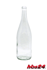 Schlegelflasche 1 Liter Schraubgewinde MCA PP28 klar - hbs24